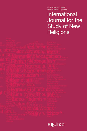 International Journal for the Study of New Religions