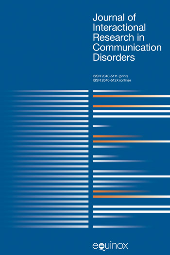 Journal of Interactional Research in Communication Disorders