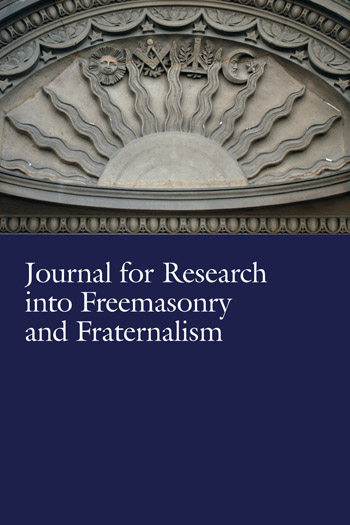 Journal for Research into Freemasonry and Fraternalism