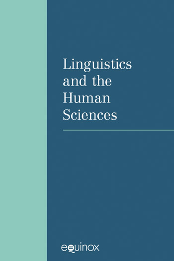 Linguistics and the Human Sciences