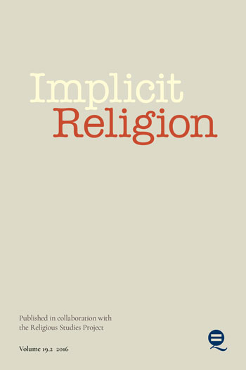 Implicit Religion
