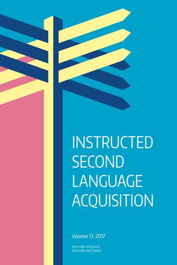 Instructed Second Language Acquisition